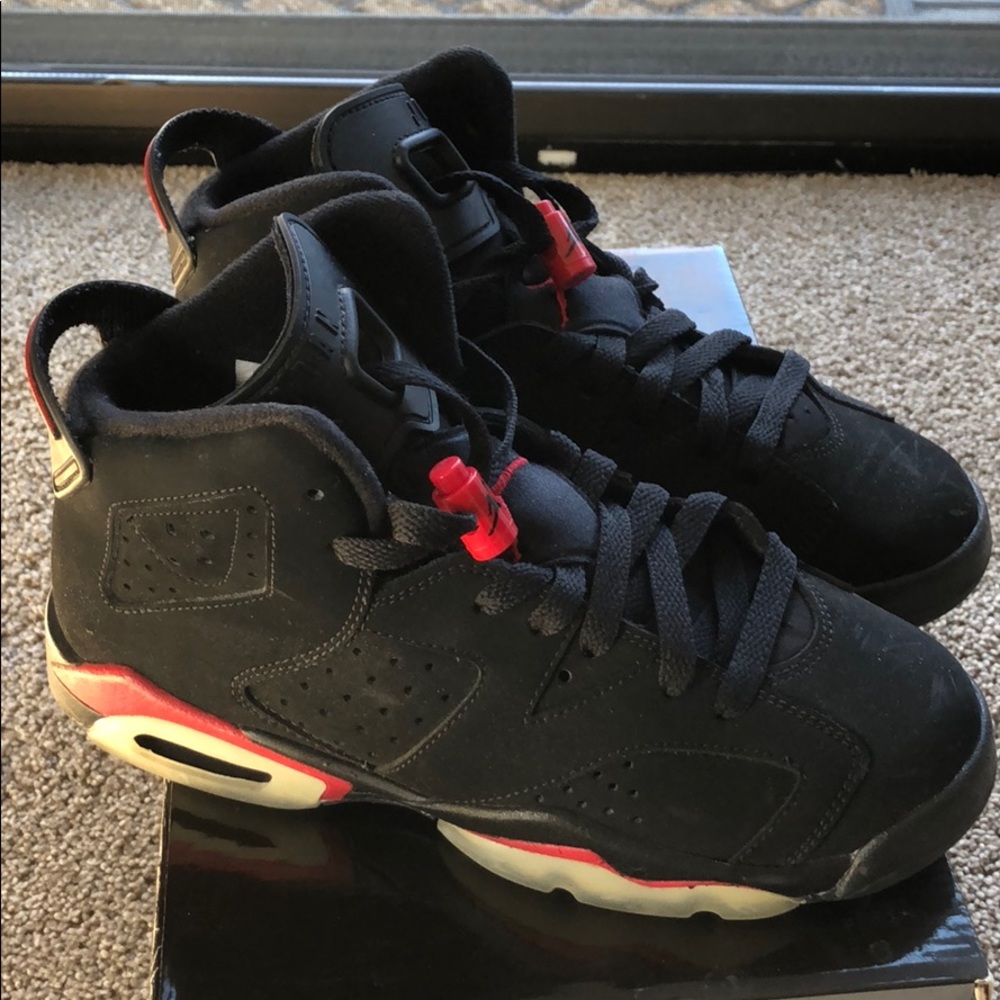 Air Jordan Retro 6 Black Infared